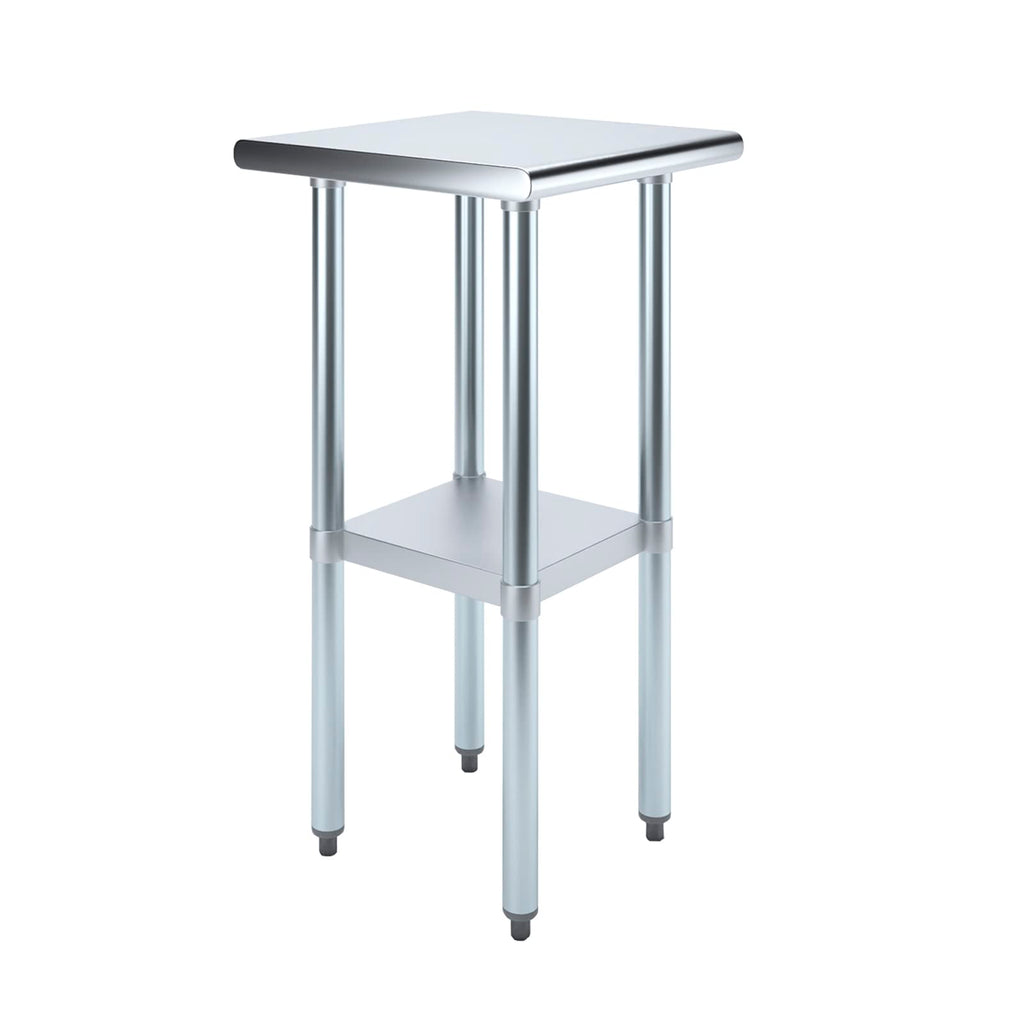 18 in. x 18 in. Stainless Steel Work Table | NSF Kitchen Prep Table | Utitly Metal Table