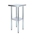 18 in. x 18 in. Stainless Steel Work Table | NSF Kitchen Prep Table | Utitly Metal Table