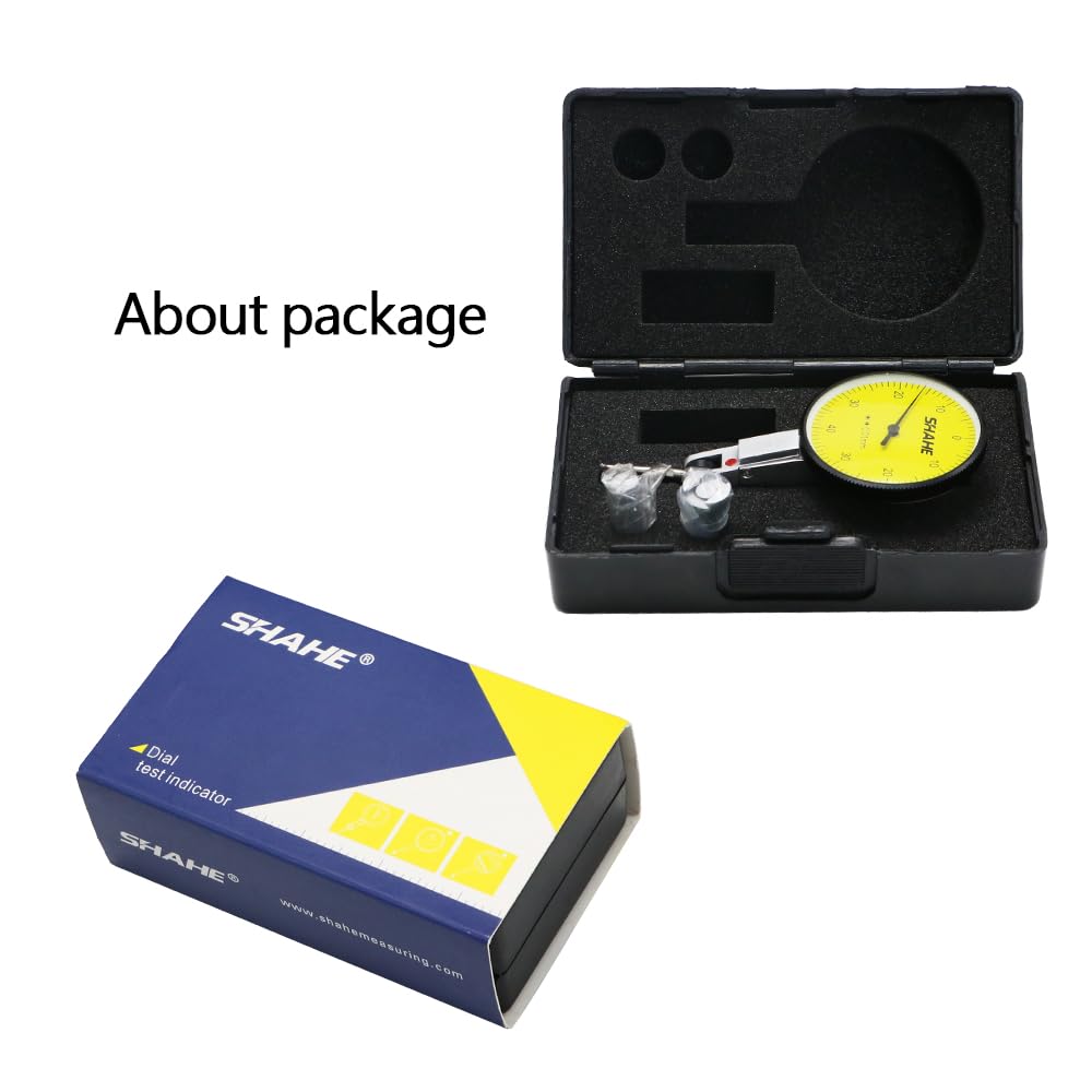 Precision Dial Test Indicator 0.01 mm 0-0.8 mm Dial Test Indicator 0.01 mm Dial Indicator Gauge