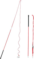 Horse Lunge Whip Training Stick and Whip 5.9 Feet Long Whip+6.3 Feet Drop for Dogs Horses(Can Detachable into Two