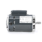 Marathon C332 56C Frame Open Drip Proof 5KC39NN50X Oil Burner Motor, 3/4 hp, 3600 RPM, 115/230 VAC, 1 Phase, 1 Speed, Ball Bearing, Flange Mount, Capacitor Start