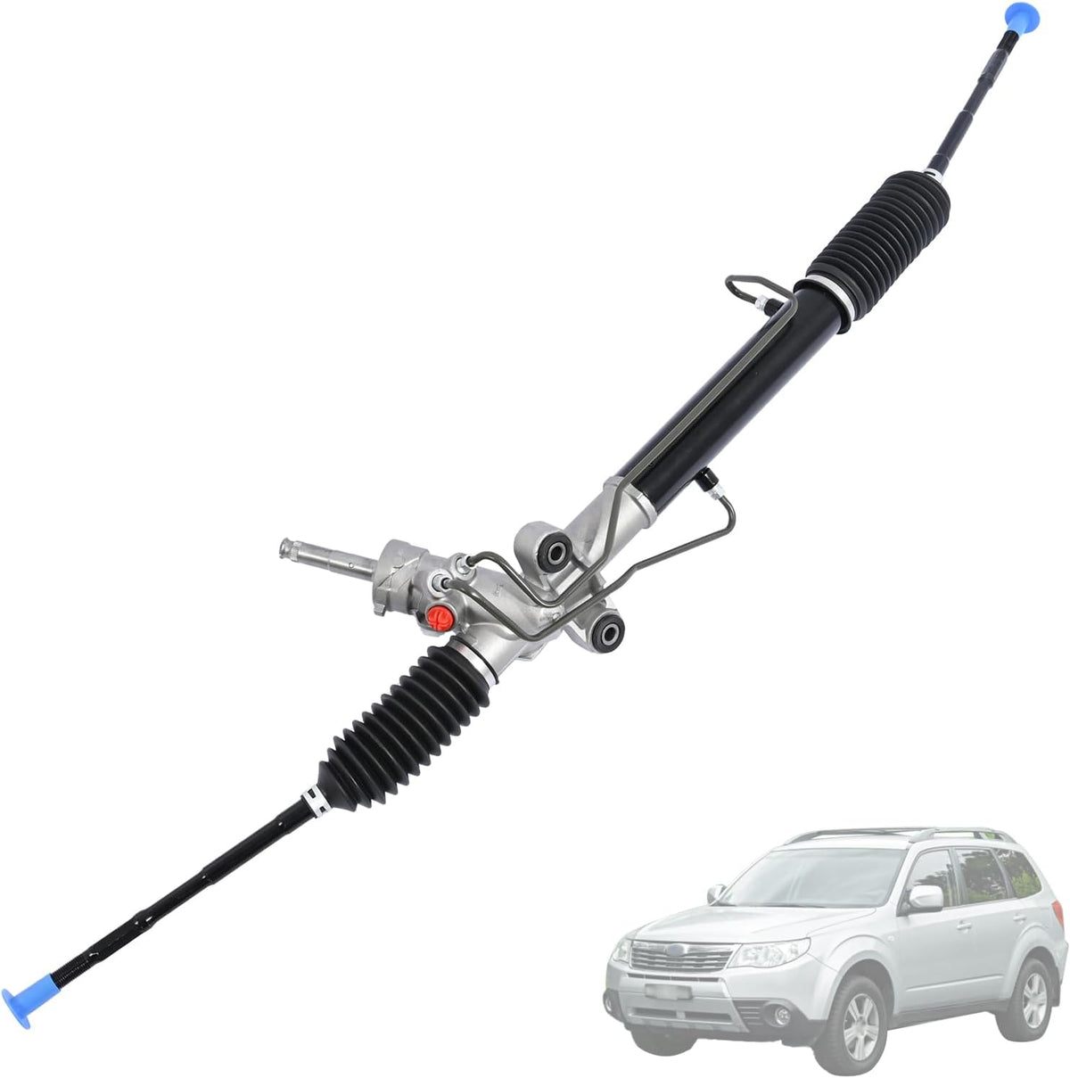 34110SC010 Power Steering Rack & Pinion Assembly Compatible with Subaru Forester 2009 2010 2011 2012 2013 Replace 34110SC011 34110SC012
