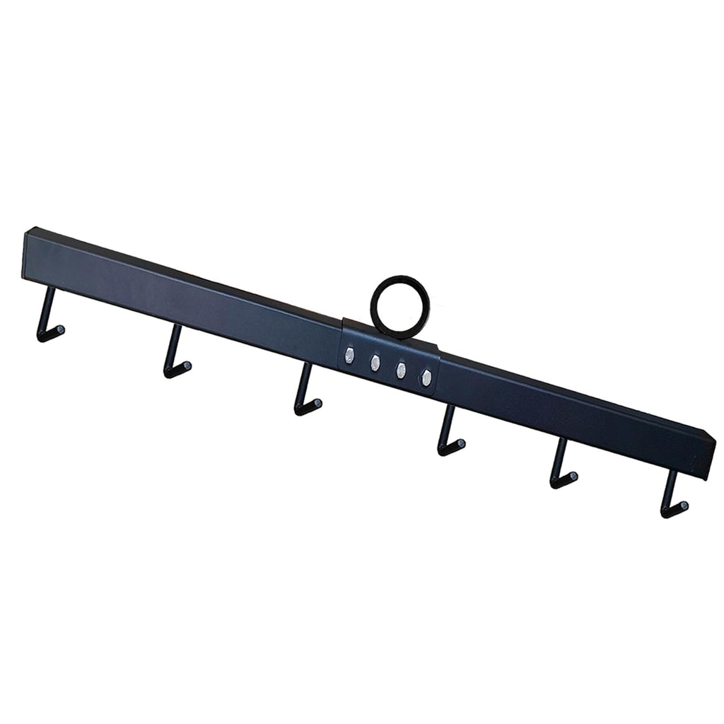 31.5" Fence Stretcher Bar 6 Thickened Hooks Steel Chain Link Fabric Fence Stretcher Woven Wire Fence Stretcher Fabric