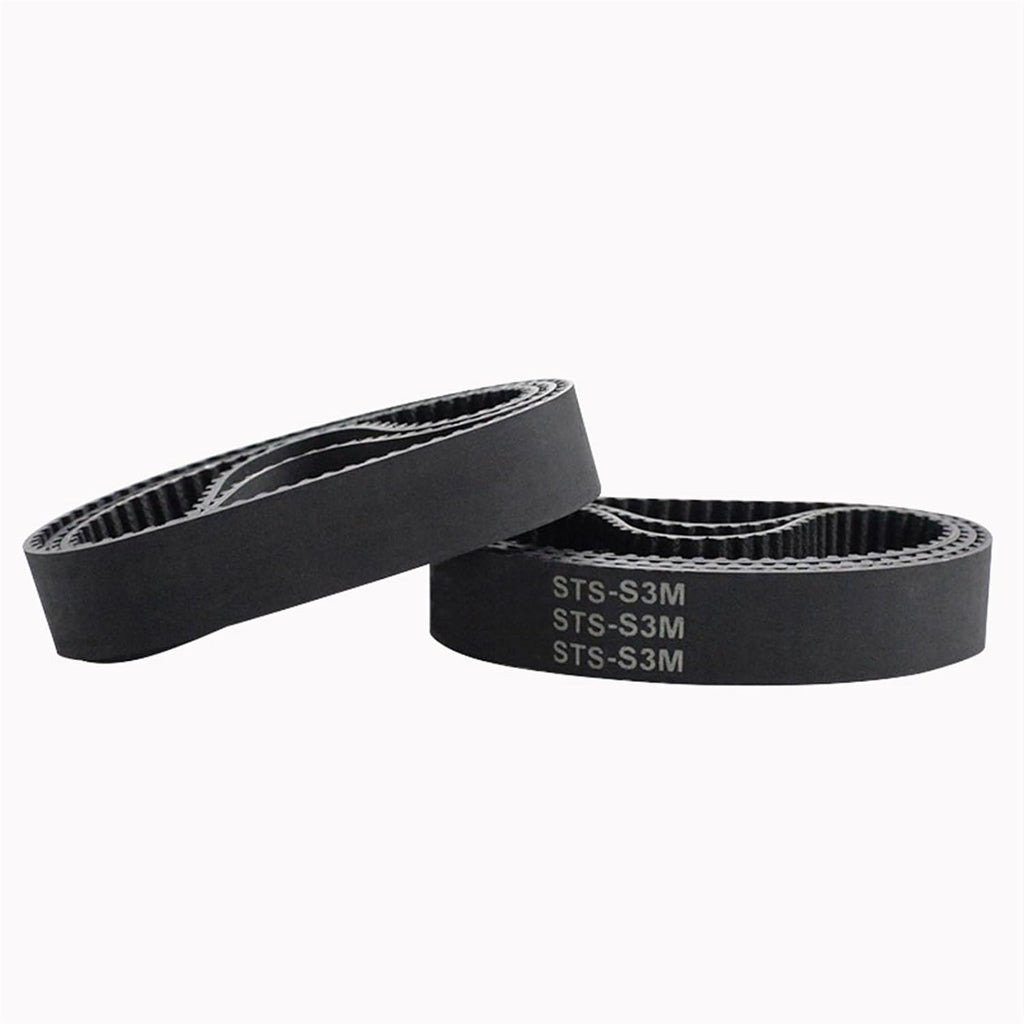 STS STD 3M S3M Timing Belts,Width 3mm,6mm,9mm,15mm,Rubber Belts,Length:150mm,171mm,177mm,189mm,192mm Drive Belt(177mm,2PCS_6MM)