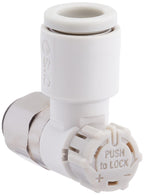 SMC AS1201F-M5-06A Spicon Push Lock Elbow with One-Touch Pipe Fitting