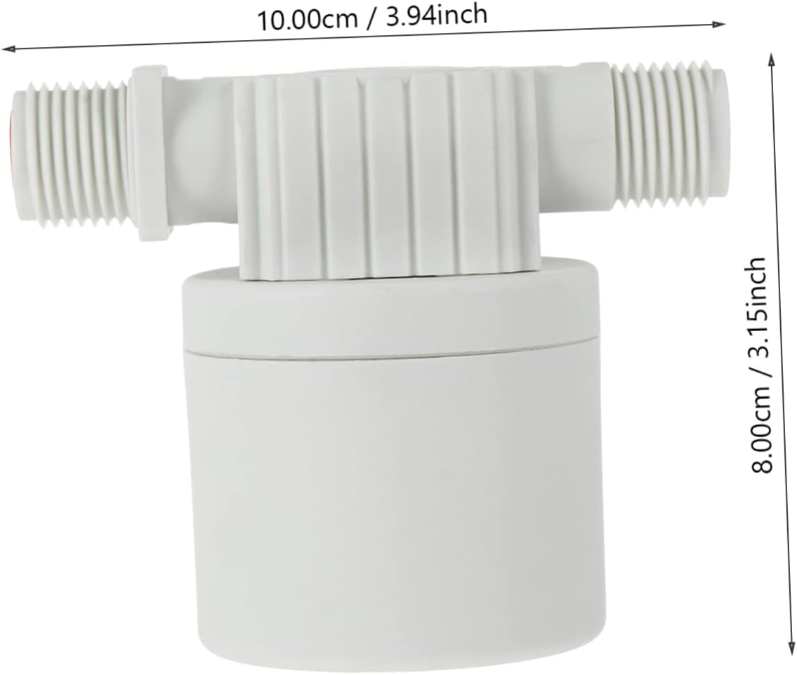 Float Valve Water Level Control Automatic Filling and Shut off for Water Tanks Livestock Troughs and Humidifiers