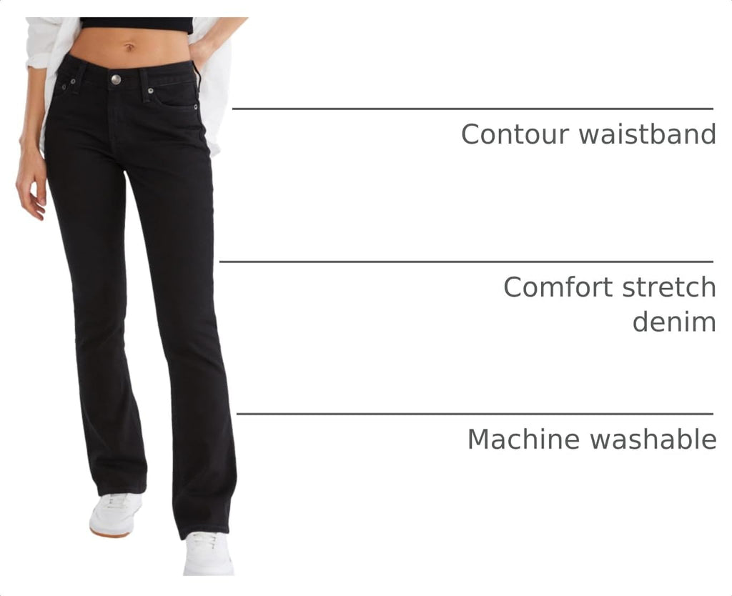 Women's Mid Rise Bootcut Jean