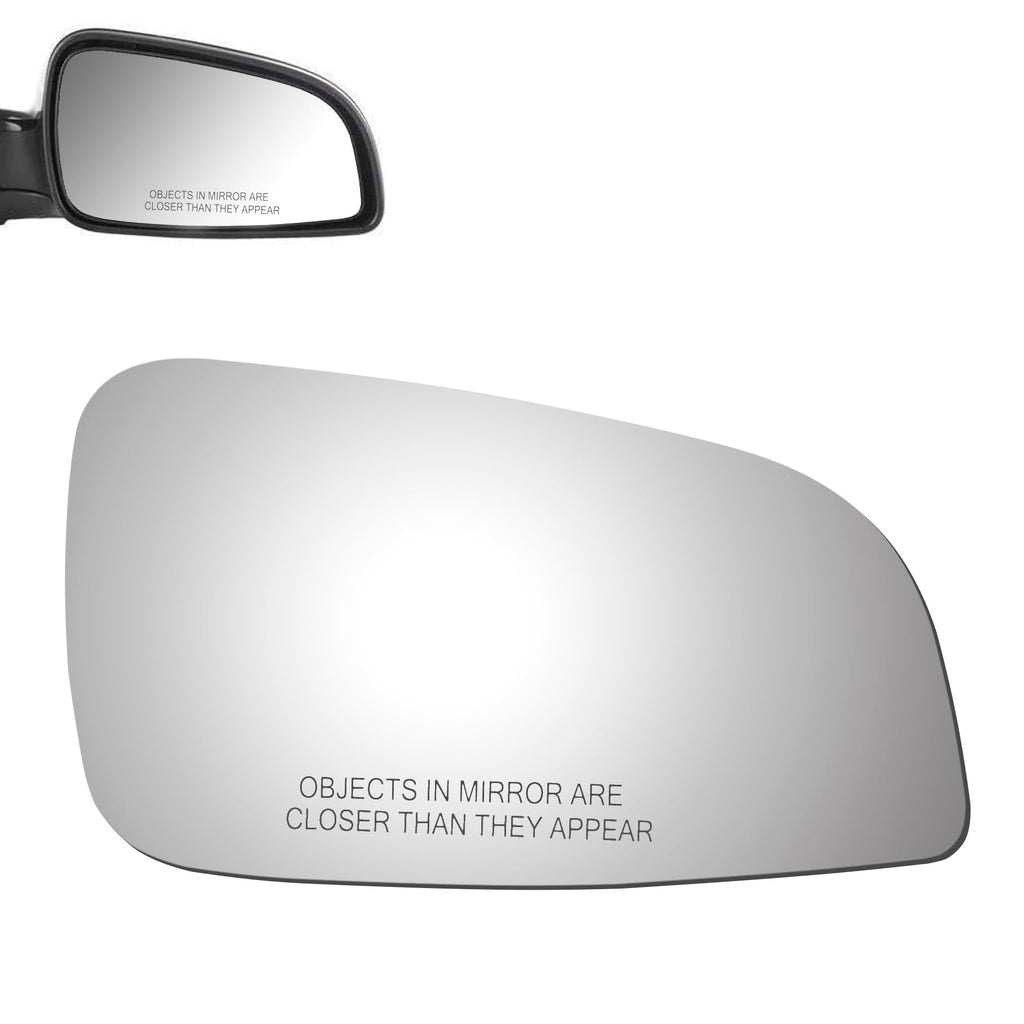 WLLW RH Mirror Glass fit for 2008 2009 2010 2011 2012 Chevy Malibu LS LT