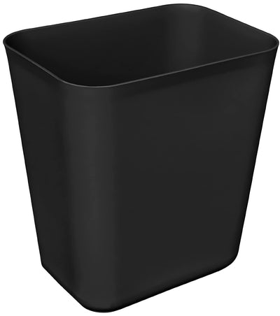 3.5 Gallons /13.5 Liter Efficient Plastic Trash Can Garbage Bin Wastebasket, Fits Under Desk, Kitchen, Home, Office
