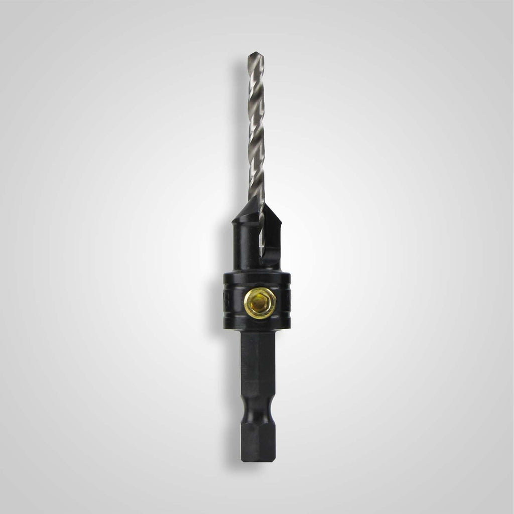 Snappy 82 Degree Countersink for #8-10 Screws 1/8in. Drill Bit x 3/8 Bore USA