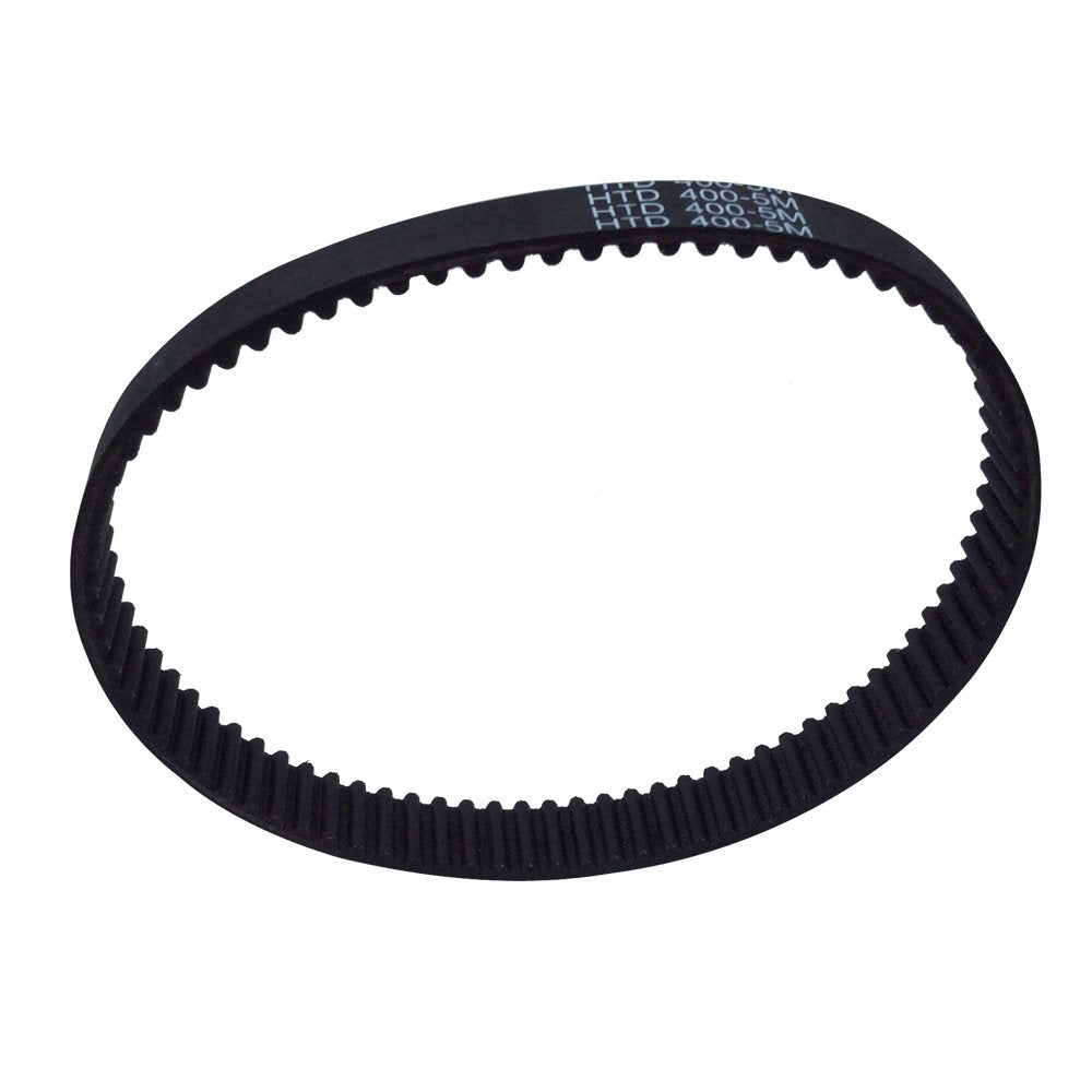 2Pcs/Pack HTD 5M Rubber Timing Belts Closed-Loop 400mm Length 80 Teeth 15mm Width Industrial Timing Belt