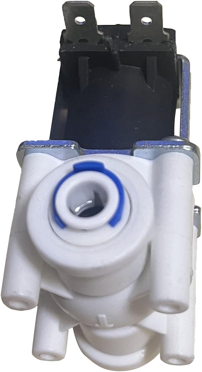1/4" DC 24V Solenoid Valve N/C Normally Closed Water Inlet Flow Switch