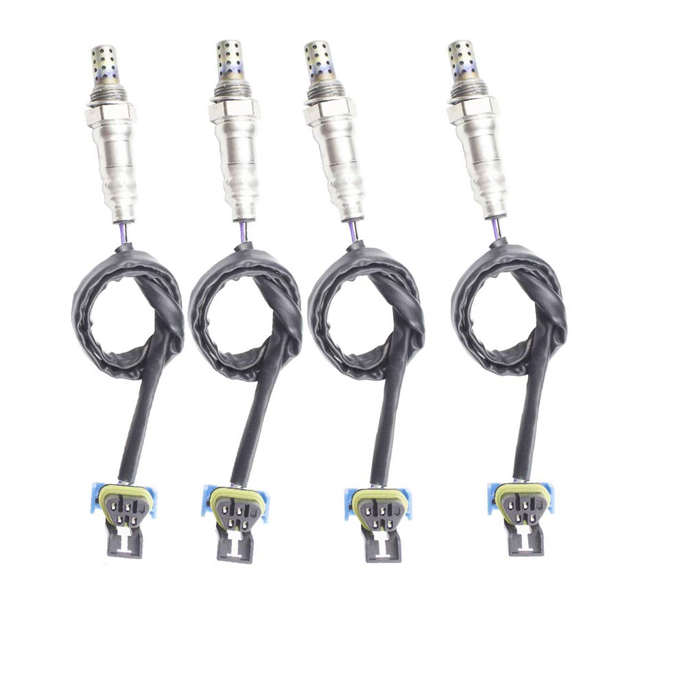 4X Oxygen O2 Sensor 1 & 2 for 2009-2011 Chevy Traverse Enclave Acadia