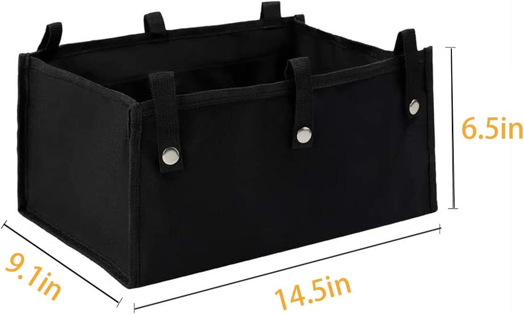 Large Rollator Walker Basket, Under Seat Rollator Bag, Walker Basket for Four Wheel Rollator, Reusable Basket Carry