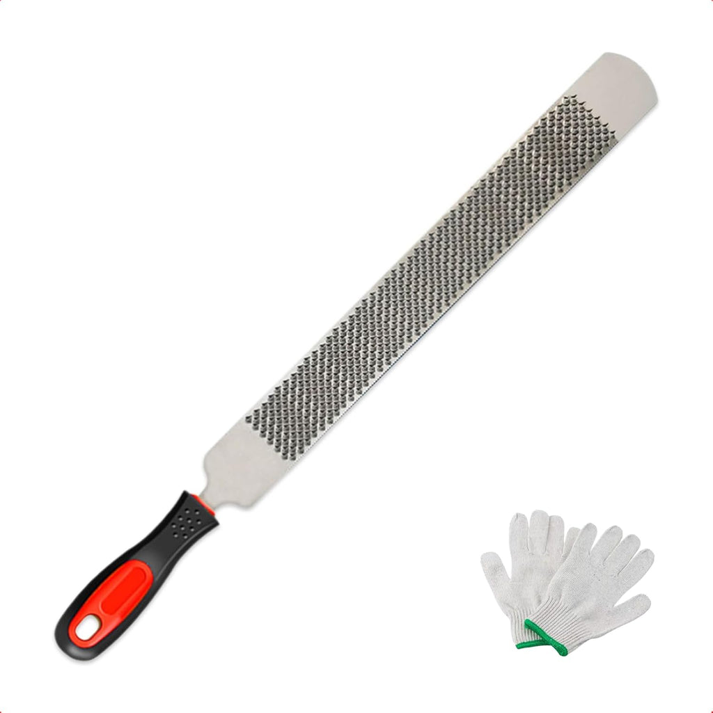 18 Inch Hoof Rasp, Horseshoe File, Farrier File Tool, Carbon Steel, Suitable for Horse, Cow, Goat, Animal Hooves
