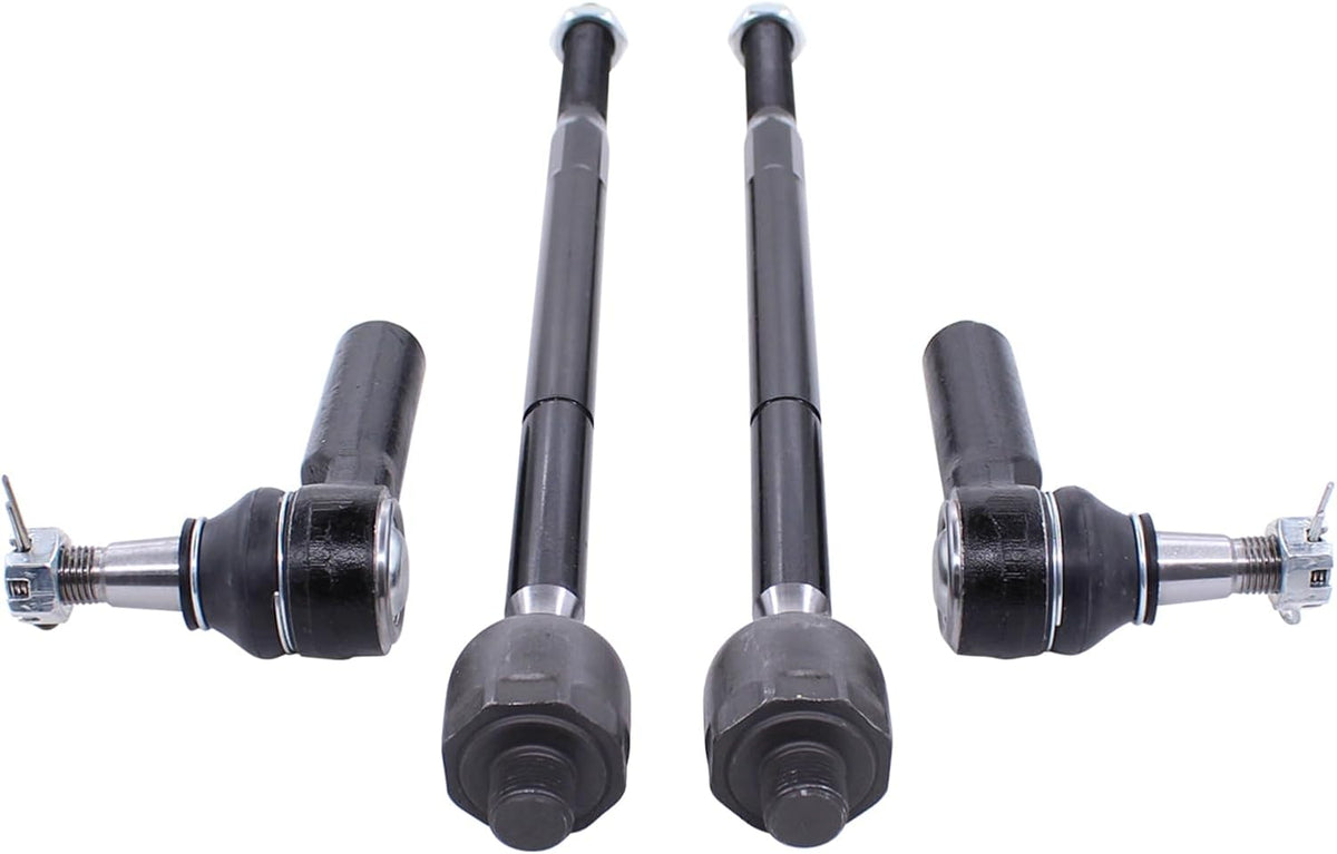 MOTOKU Front Inner and Outer Tie Rod Ends with Boot for Ram 1500 2013-2018