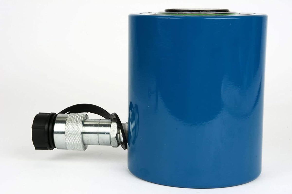 TEMCo 50 Ton Hydraulic Cylinder 2" Stroke Single Acting 10,000 PSI – Machinery, Foundation Support & Construction