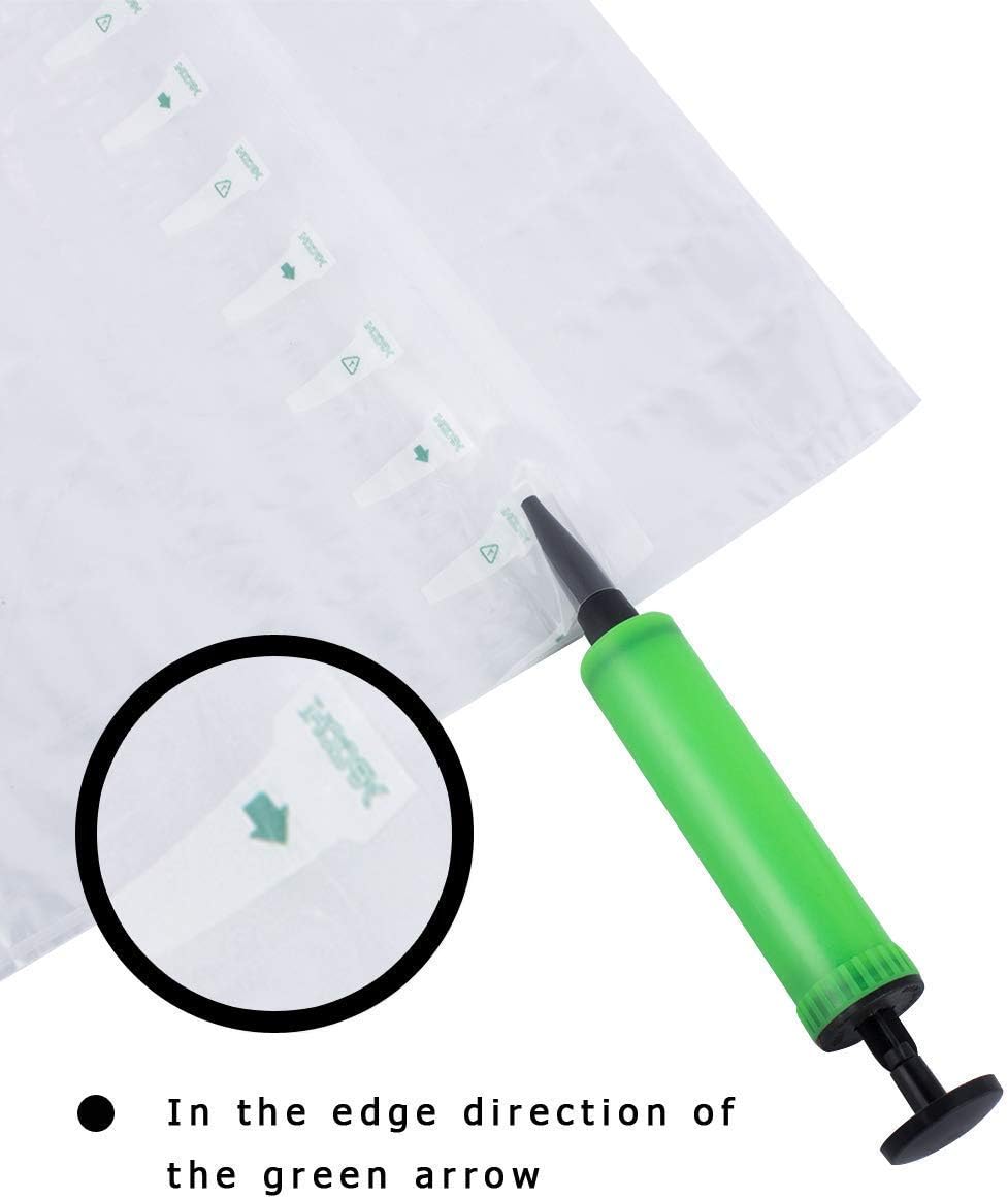 Wine Bottle Protector Travel Bags, 50 Pack Inflatable Air Column Packaging Bubble Cushion Wrap for Suitcase Luggage
