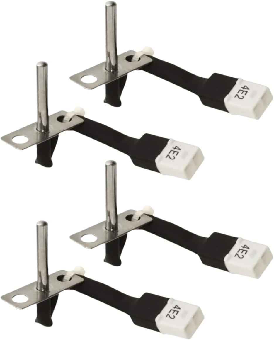 6322FR2046C Washer Thermistor Temperature Sensor Compatible with Top Brand Replacement With AP4445159, 6322FR2046W, AH3528953, EA3528953 and PS3528953 (4-PACKS)