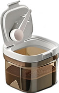 8oz Coffee Canister, Airtight Storage Container, 800ml | Food Storage Container with Magnetic Scoop, Kitchen Jar for