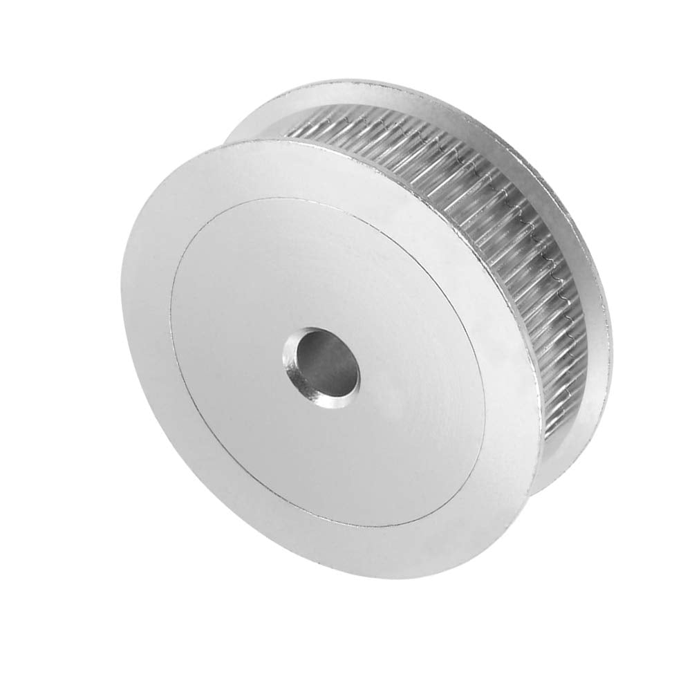 2PCS GT2 Timing Pulley Aluminum Alloy Timing Belt Pulley Synchronous Wheel 3D Printer Accessories for 6mm Width Timing Belt (60 Teeth Bore 8mm)