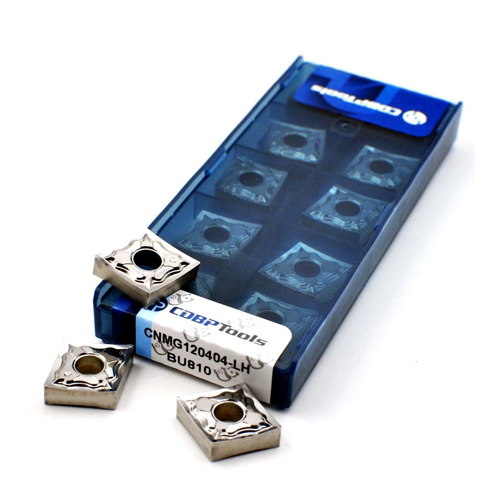 CNMG431 (CNMG120404) Indexable Carbide Inserts for Aluminium, 10pcs