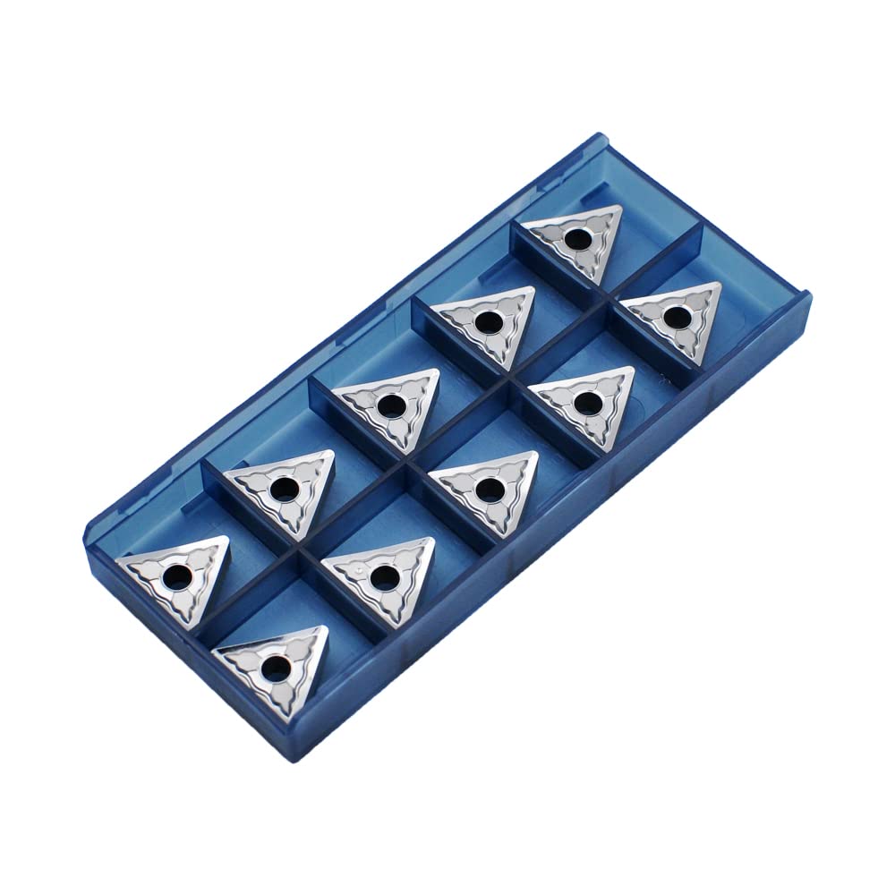 TNMG332 (TNMG160408) Indexable Carbide Inserts for Aluminium, 10pcs