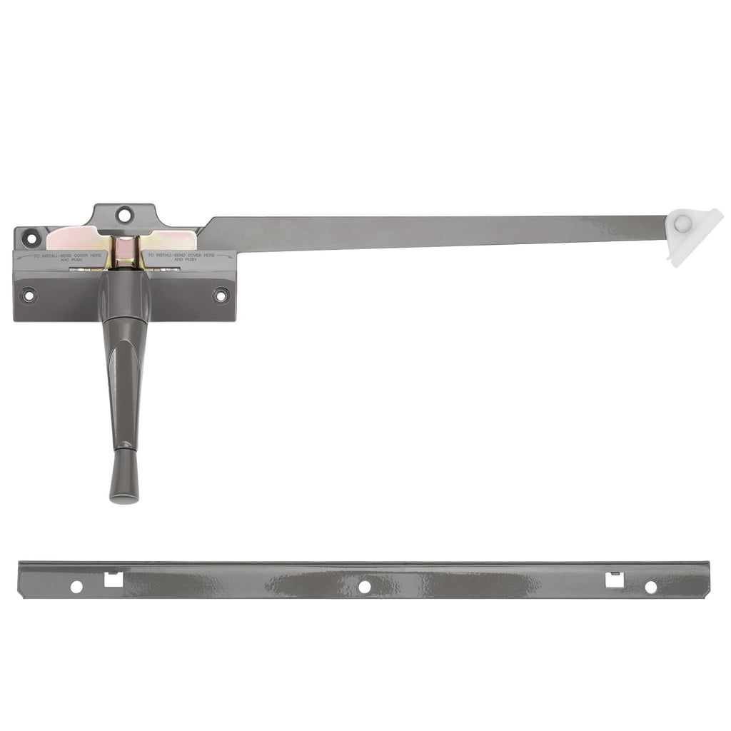Straight Arm Operator with Handle for Left Window, 9-3/8 in