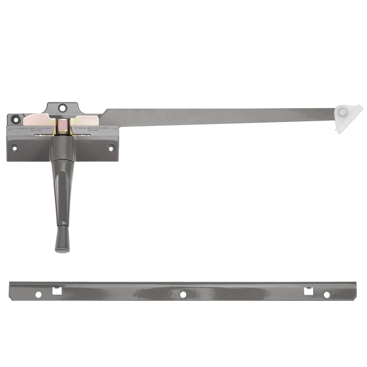 Straight Arm Operator with Handle for Left Window, 9-3/8 in