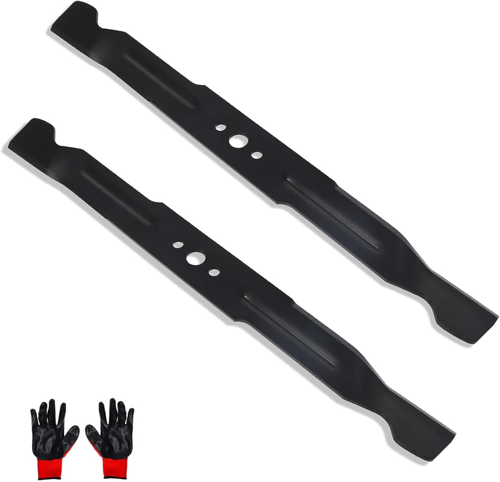 AB4200D Mower Blade Set Compatible with EGGO Power+ 42”Z6 Zero Turn Riding Mower Models ZT4204L, 2 Pack 21 Inch Mulch