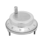 Garosa 6 Terminal Manual Pulse Encoder 100PPR 5V Electronic Hand Wheel Manual Pulse Encoder Rotary Knob Encoder for CNC Mill Router Control System 80mm