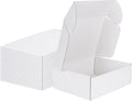 12x9x4 Shipping Boxes, 20 Pack White Literature Mailer Corrugated Cardboard Box for Small Business Mailing Packaging