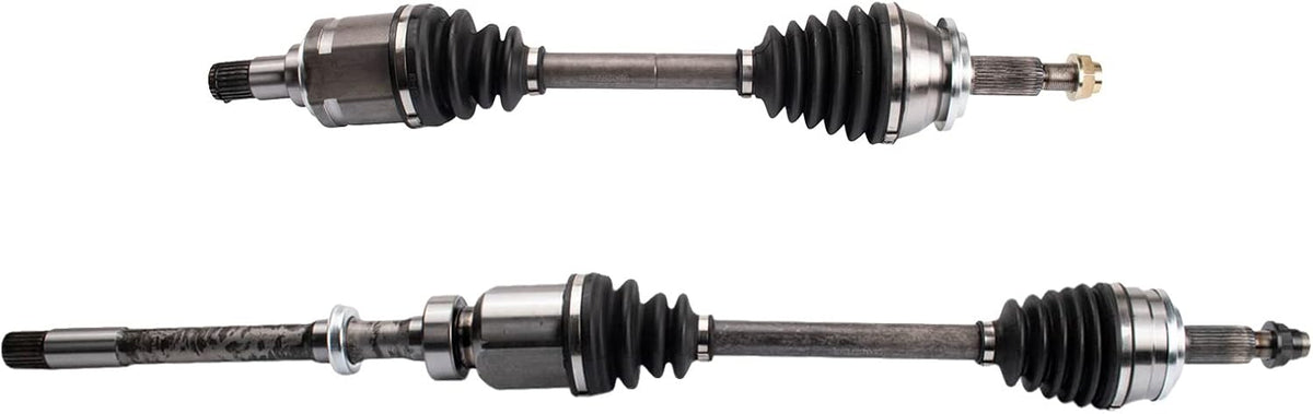 TRQ Front Driver and Passenger Side CV Axle Assembly Set 2 Piece