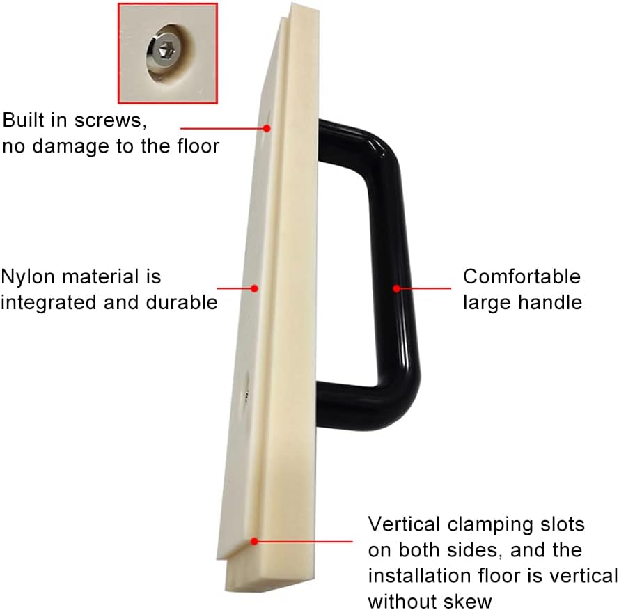 Tapping Block, Durable Flooring Tapping Block with Handle, Practical Vinyl Floor Installation Tool for Installing