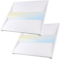 2x2 LED Troffer Drop Ceiling Light,5600LM,0-10V Dimmable,2 Pack