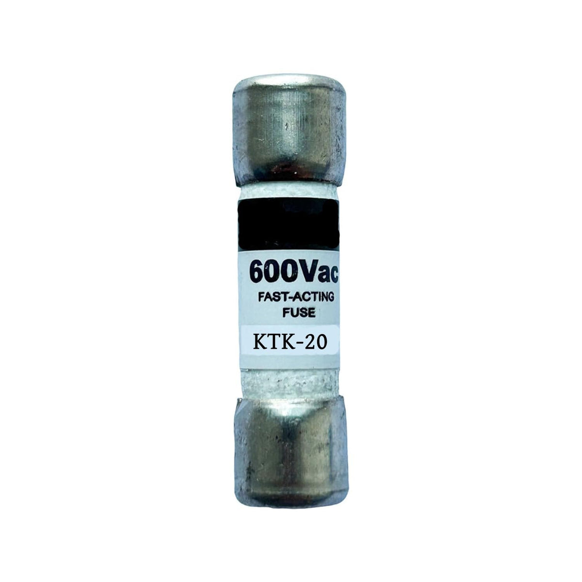 10-Pack New KTK-20 KTK-20A 600Vac Fast Acting Fuse,KTK 20A Class CC Cartridge Fuses