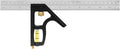 Johnson Level & Tool 400EM Professional Inch/Metric Metal Combination Square, 12", Silver, 1 Square