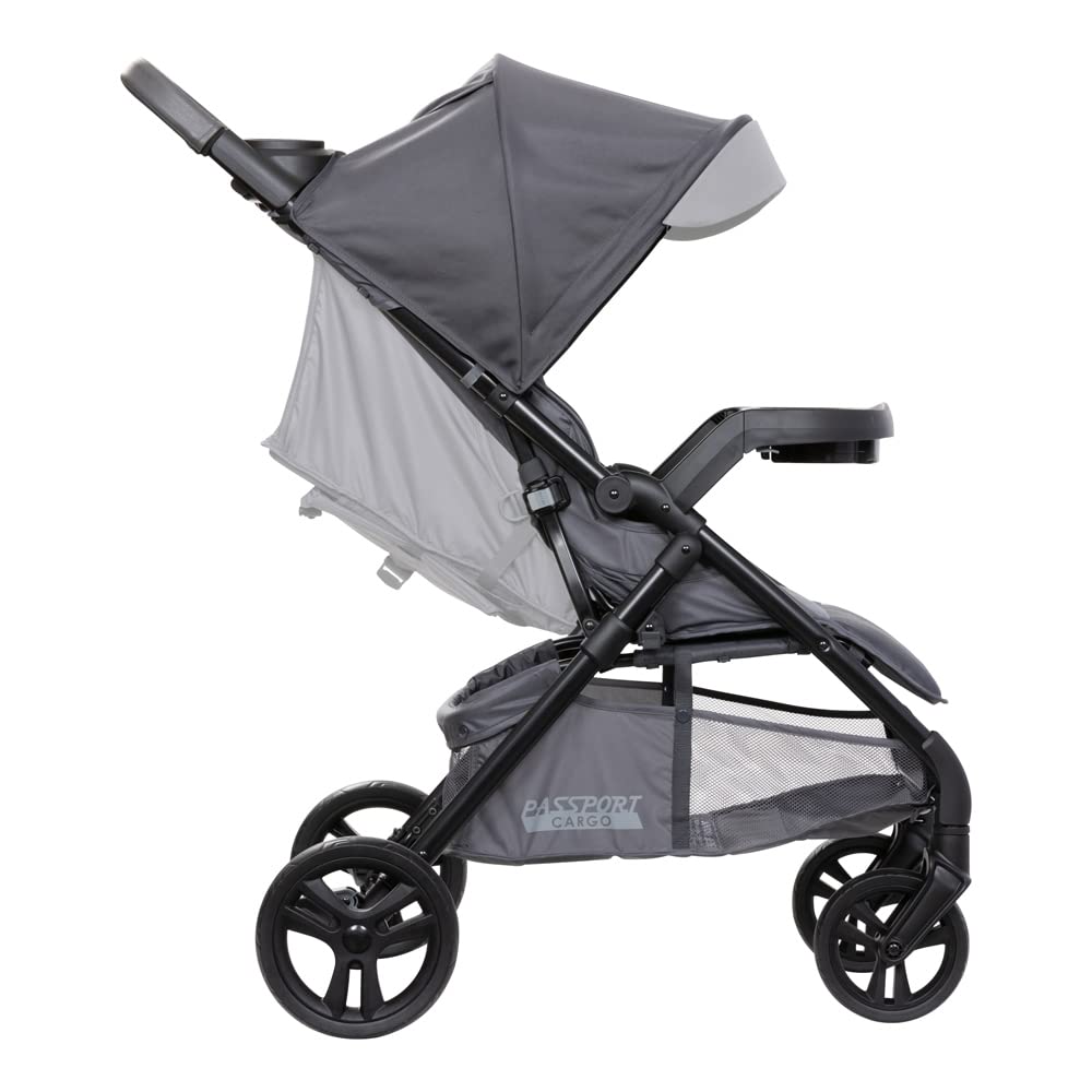 Passport Cargo Stroller Travel System with EZ-Lift Plus Infant Car Seat, Grey Bamboo