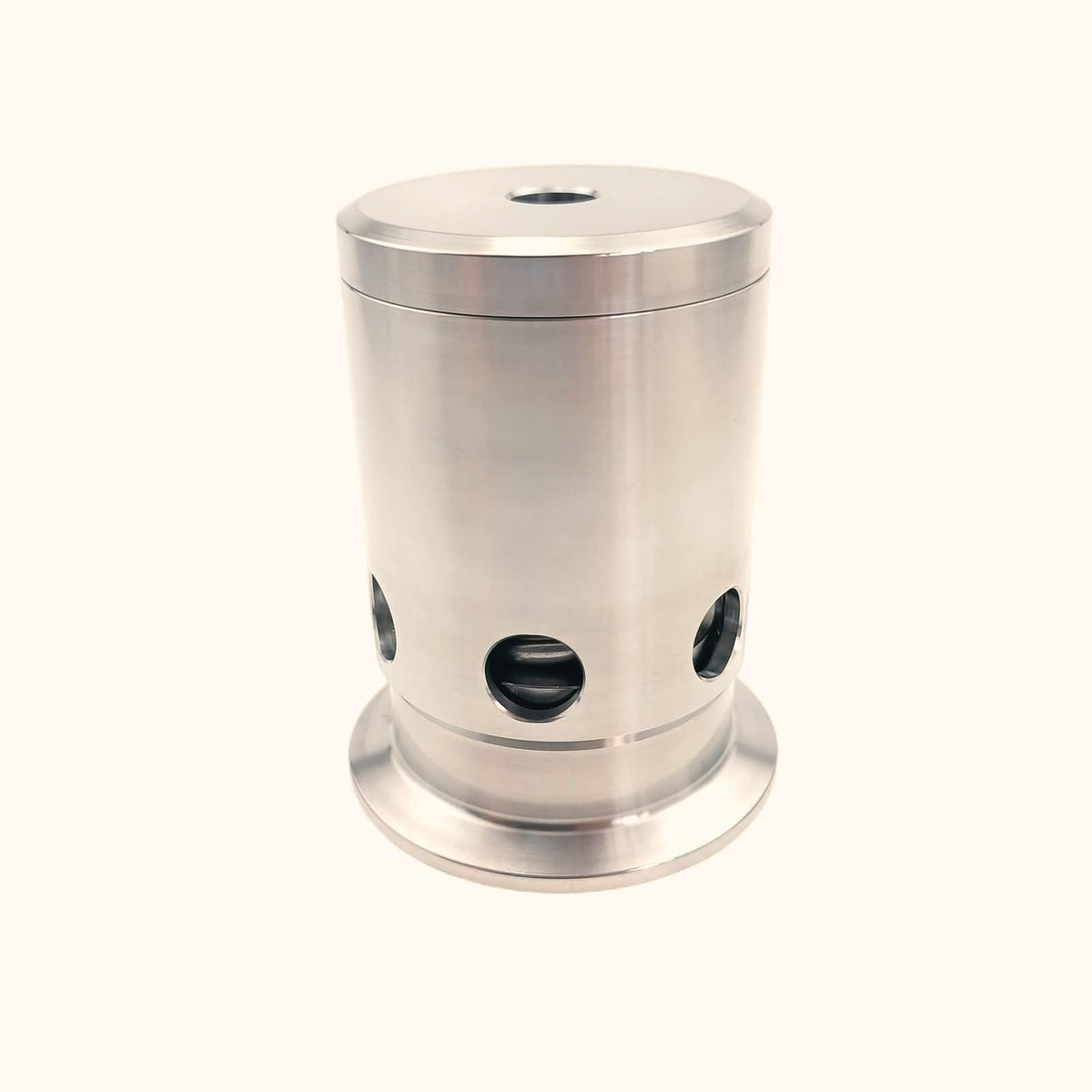 2" Tri Clamp Pressure Release Valve & Vacuum Breaker, 15 PSI Fixed