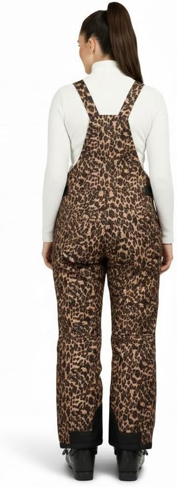 Women's Ski Snow Bibs Pants Insulated Water Resistant Overalls Snowboarding Winter Waterproof Pants