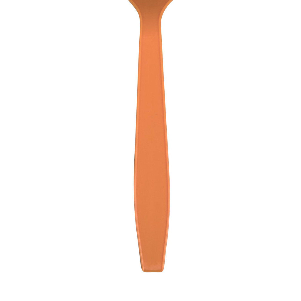 U2030 (Orange) 6.1" PP Extra-Heavy Weight Disposable Fork, Orange (Pack of 1000)