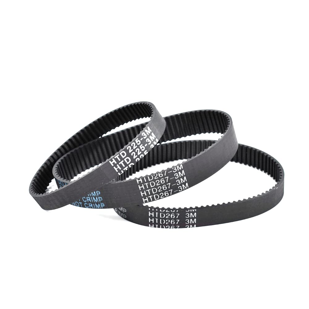 1PCS HTD 3M Series Closed Loop Timing Belt Transmission Belts,3M-225-9
