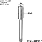 Burkit M13 X 1 Thread Tap Right Hand