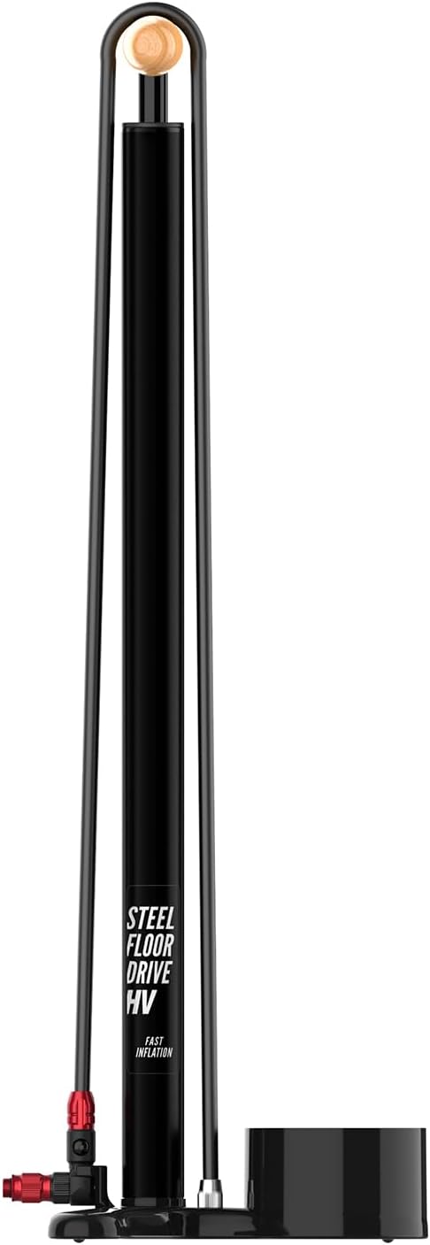 Steel HV Floor Drive 3.5 High Volume Bike Pump