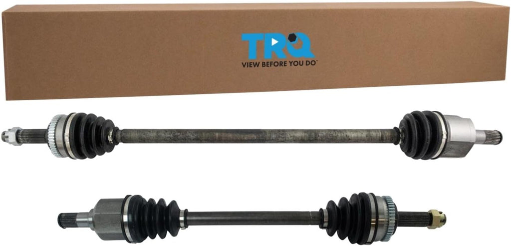 TRQ Front Driver and Passenger Side CV Axle Shaft Assembly