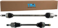 TRQ Front Driver and Passenger Side CV Axle Shaft Assembly