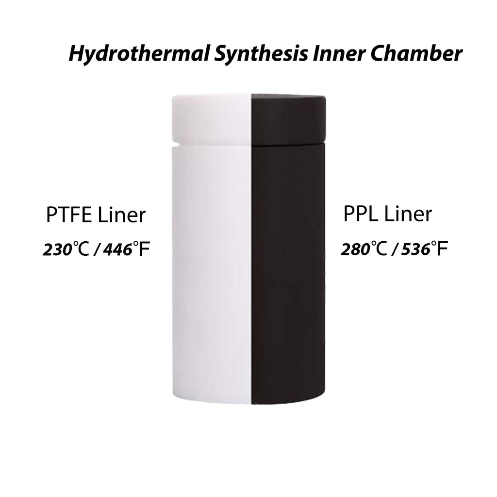 Lined Vessel Liner Tank Container for Synthesis Autoclave Reactor (30 mL, PTFE)