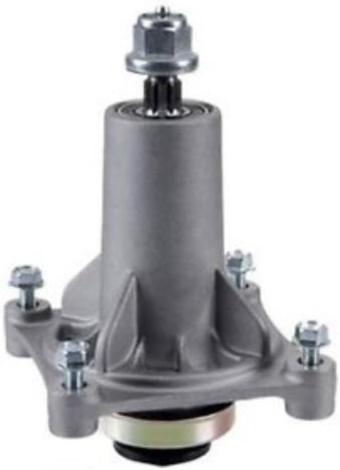 4 Bolt Mower Deck Mandrel Spindle Assembly Replaces 532187292 For Husqvarna 42" Models YT1942 YT42LS YTA18542 YTA19K42 YTH1542XP YTH1542XPT YTH18542 YTH20B42 YTH20F42 YTH2042 YTH22V42 YTH2242