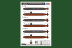 USS Los Angeles Class SSN-688/VLS/688I 3-in-1 Boat Model Building Kit