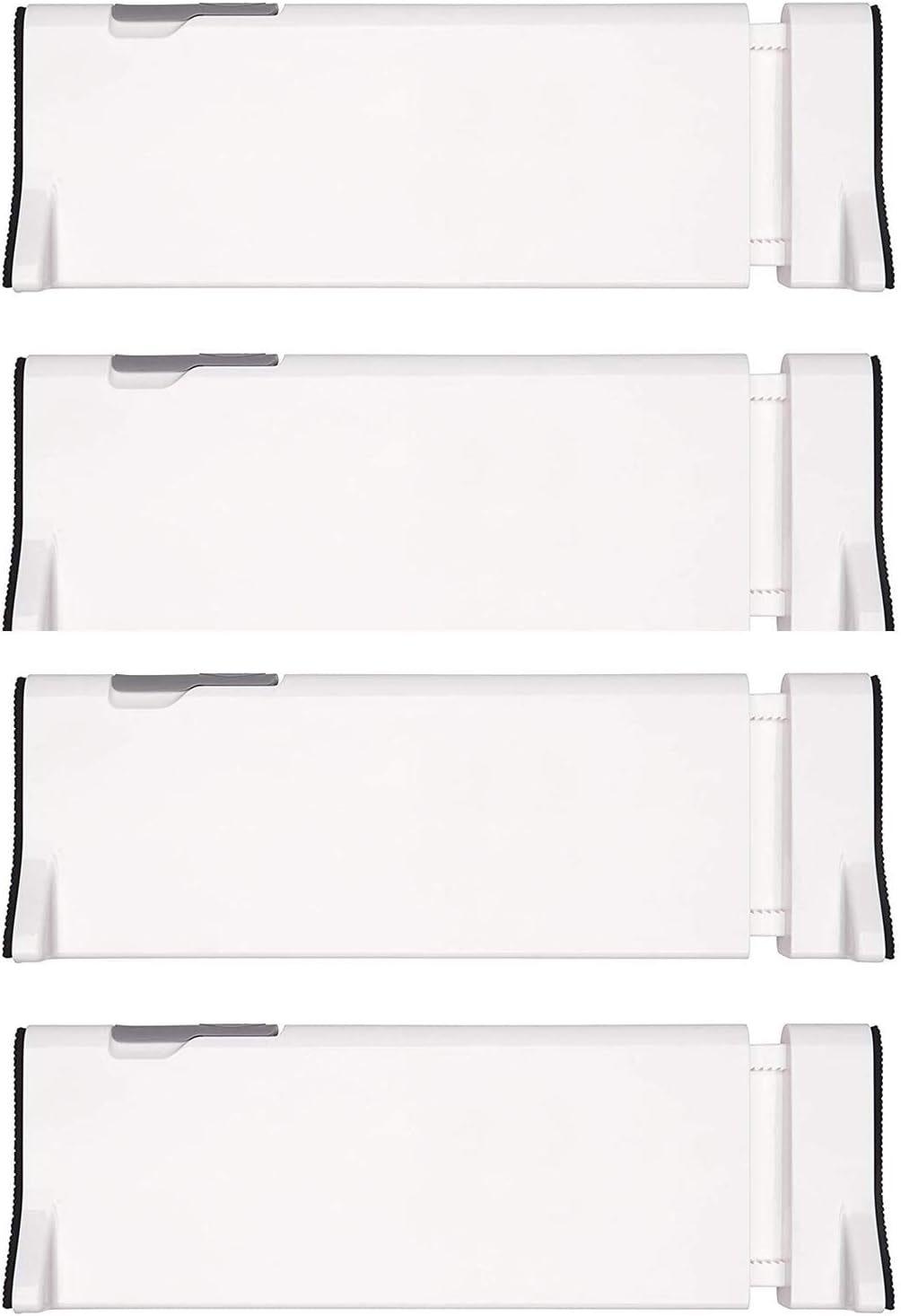 Tot Expandable Drawer Dividers, 4-Pack Drawer Organizers